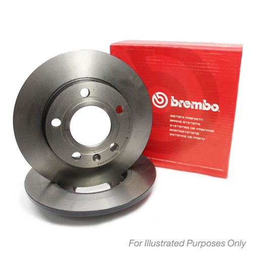 Brake discs solid for - 2x,