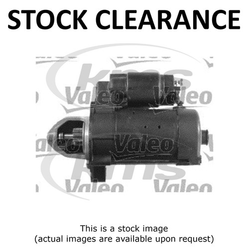 Stock clearance starter motor - clearance,