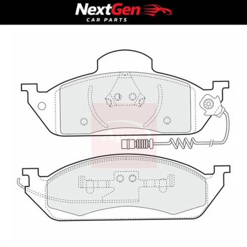 Front brake pads apec - brake, for