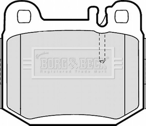 Brake pads rear for - brake,