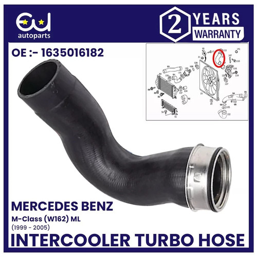 Upper turbo boost intercooler - upper,