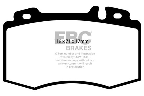 Ebc yellowstuff front brake - ebc,