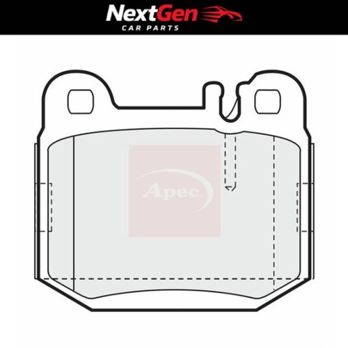 Rear brake pads - rear,
