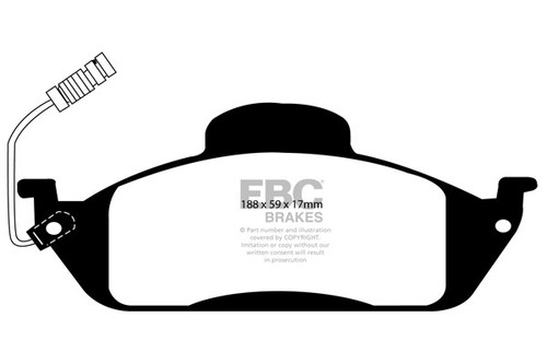 Ebc greenstuff front - ebc, brake