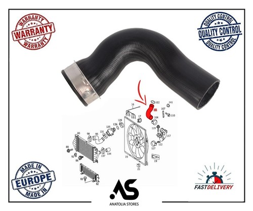 Intercooler pipe turbo - turbo, hose
