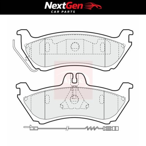 Rear brake pads apec - pads, for