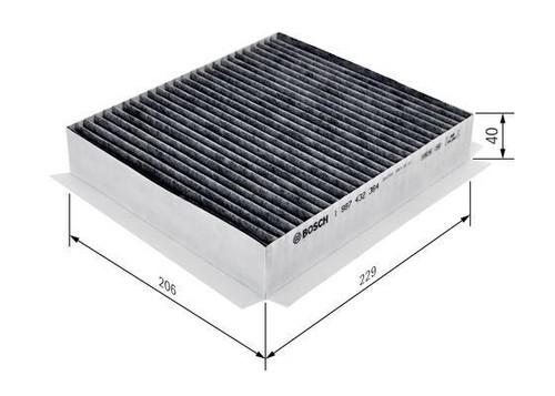 Bosch cabin filter - cabin, for