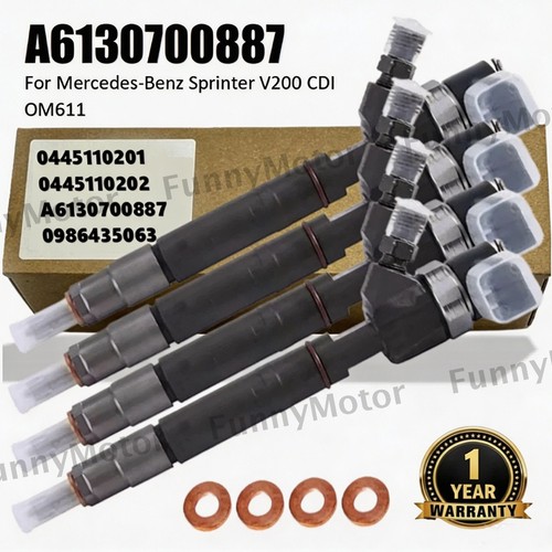 4pcs diesel fuel injector - 4pcs,