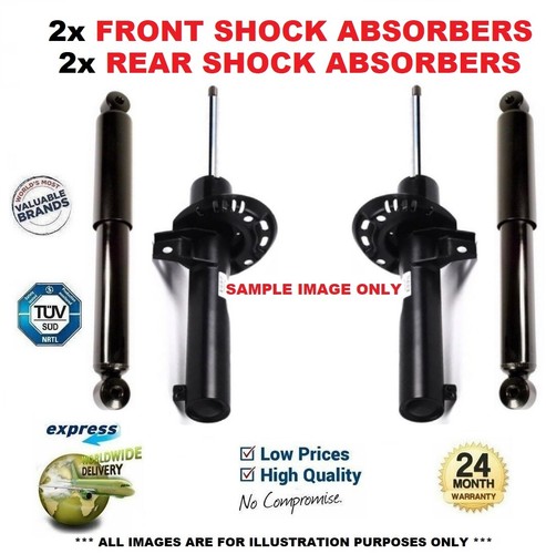Front rear shock absorbers - front, +