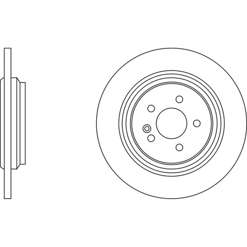 Brake discs solid - brake,