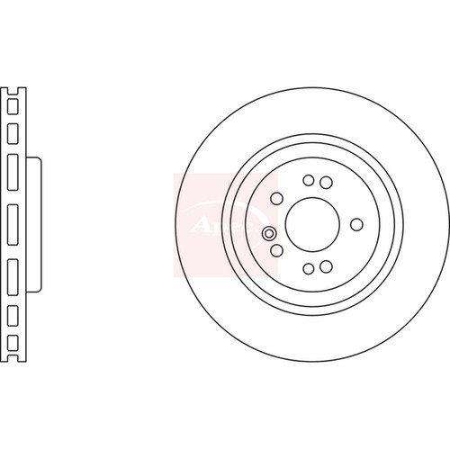 Brake discs vented - discs, for