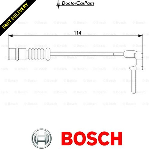 Brake pad wear sensor front - pad,