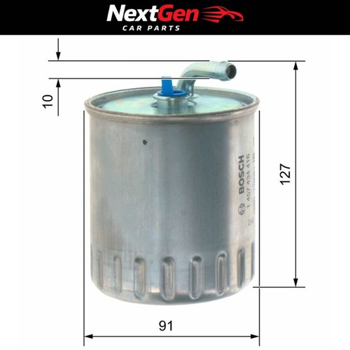 Fuel filter bosch - bosch, for