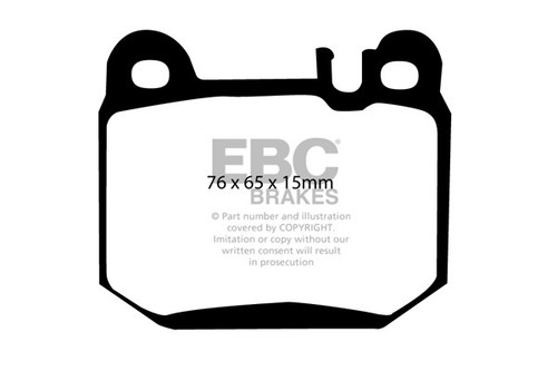 Ebc yellowstuff rear - ebc,